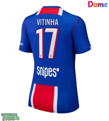 Paris Saint-Germain Vitinha #17 Replika Hjemmebanetrøje Dame 2026-27 Kortærmet